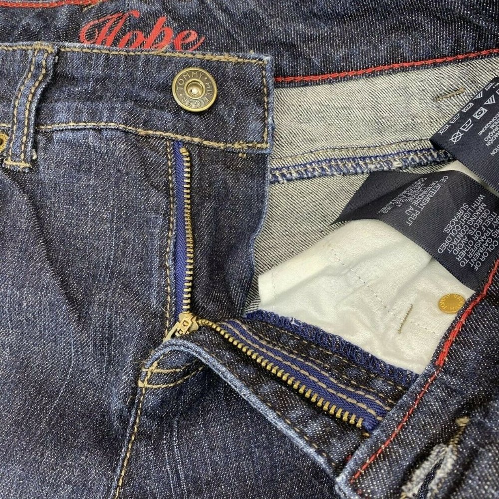Tommy Hilfiger Hope Flare Wide Leg Jeans Size 2A - Picture 3 of 6